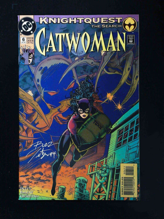 Catwoman  #6 (2Nd Series) Dc Comics 1994 Vf-  Signed