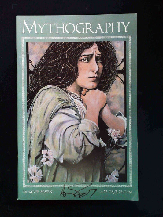 Mythography #7  Bardic Comics 1998 Nm-  Signed