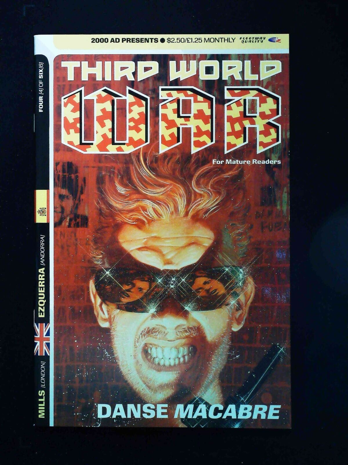 Third World War  #4  Fleetway Comics 1990 Nm+