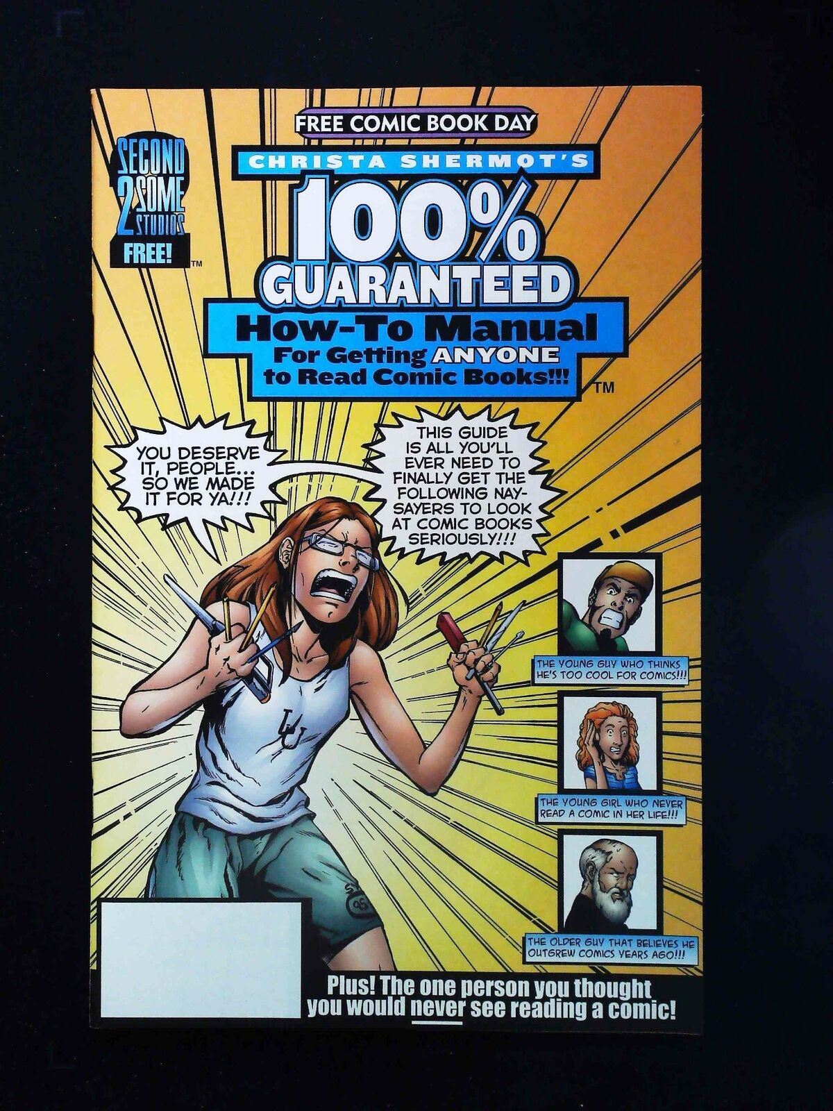 Christa Shermot'S 100% Guaranteed How-To Manual Fcbd #0 2003 Vf/Nm