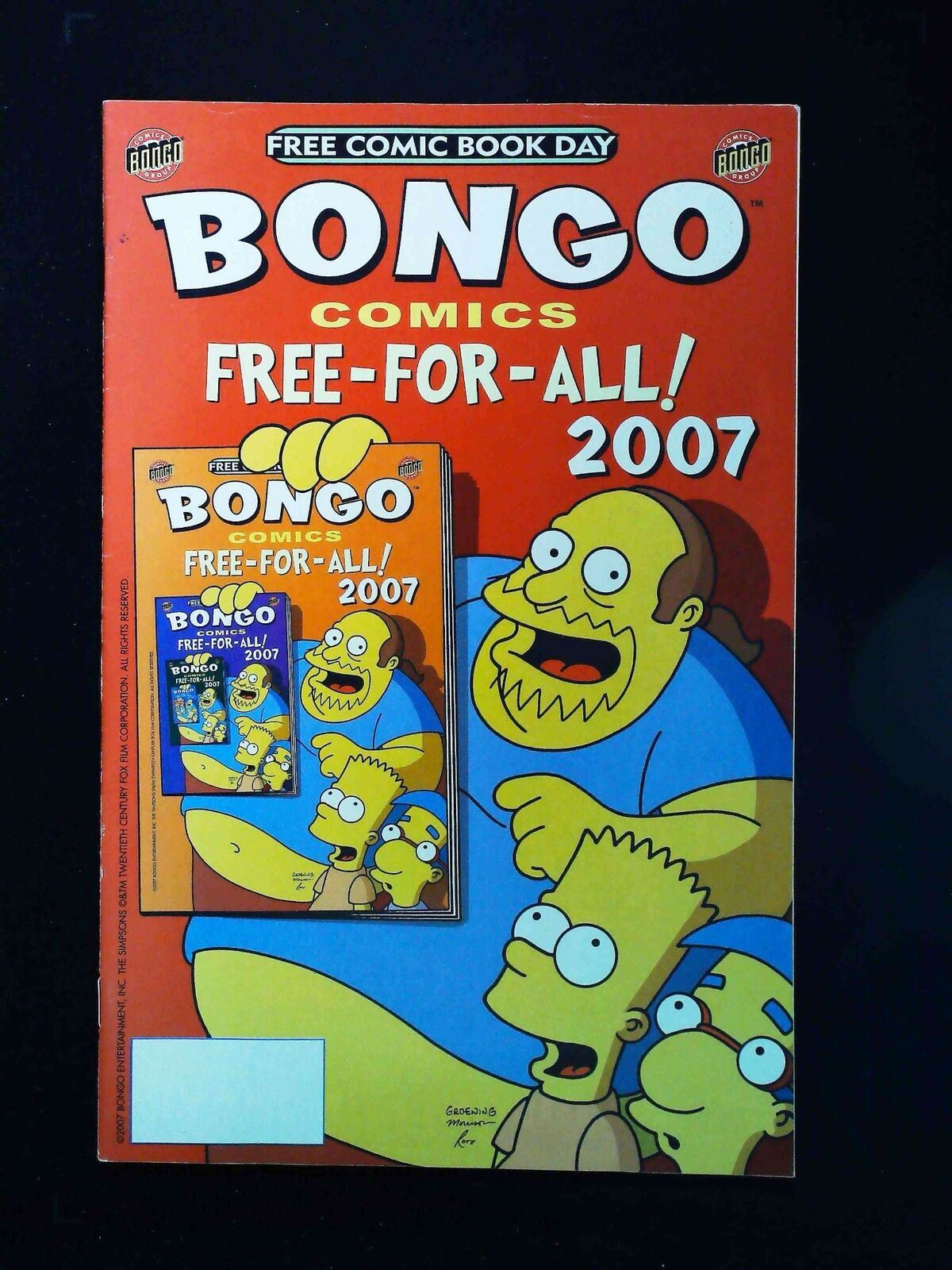 Bongo Comics  Free-For-All (Fcbd) #2007  Bongo Comics 2007 Vf