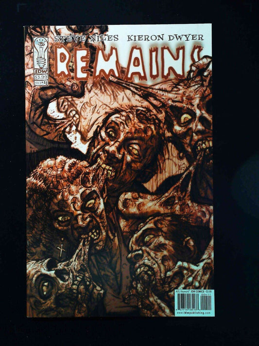 Remains #4  Idw Comics 2004 Nm-