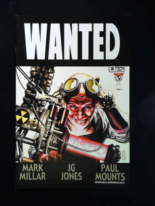 Wanted  #3  Top Cow Comics 2004 Vf/Nm