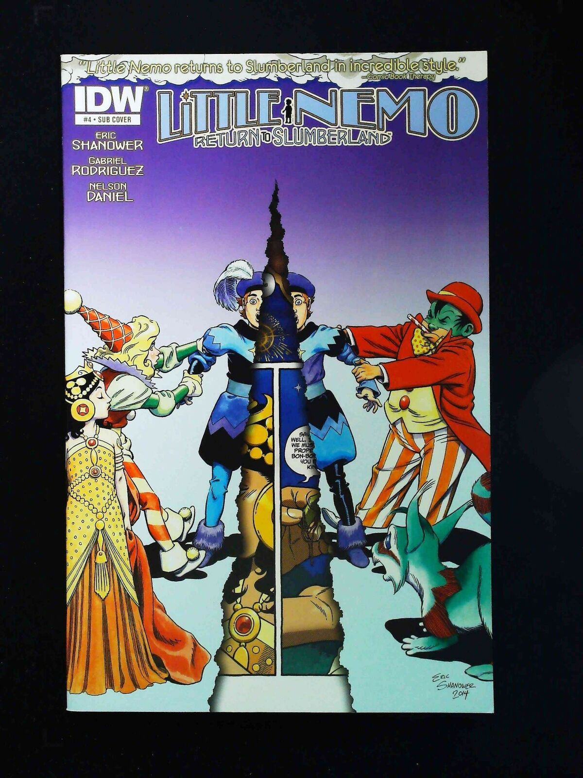 Little Nemo Return To Slumberland #4Sub  Idw Comics 2O15 Nm-  Rodriguez Variant