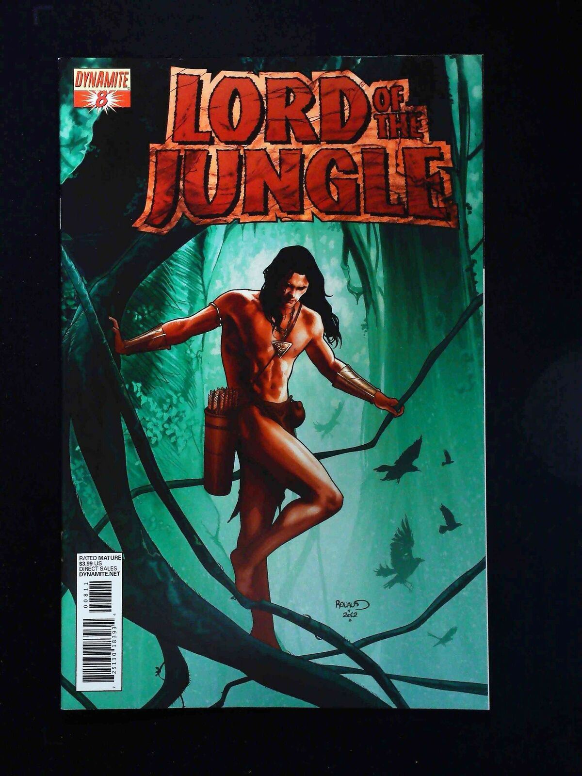 Lord Of The Jungle #8B  Dynamite Comics 2012 Nm  Renaud Variant