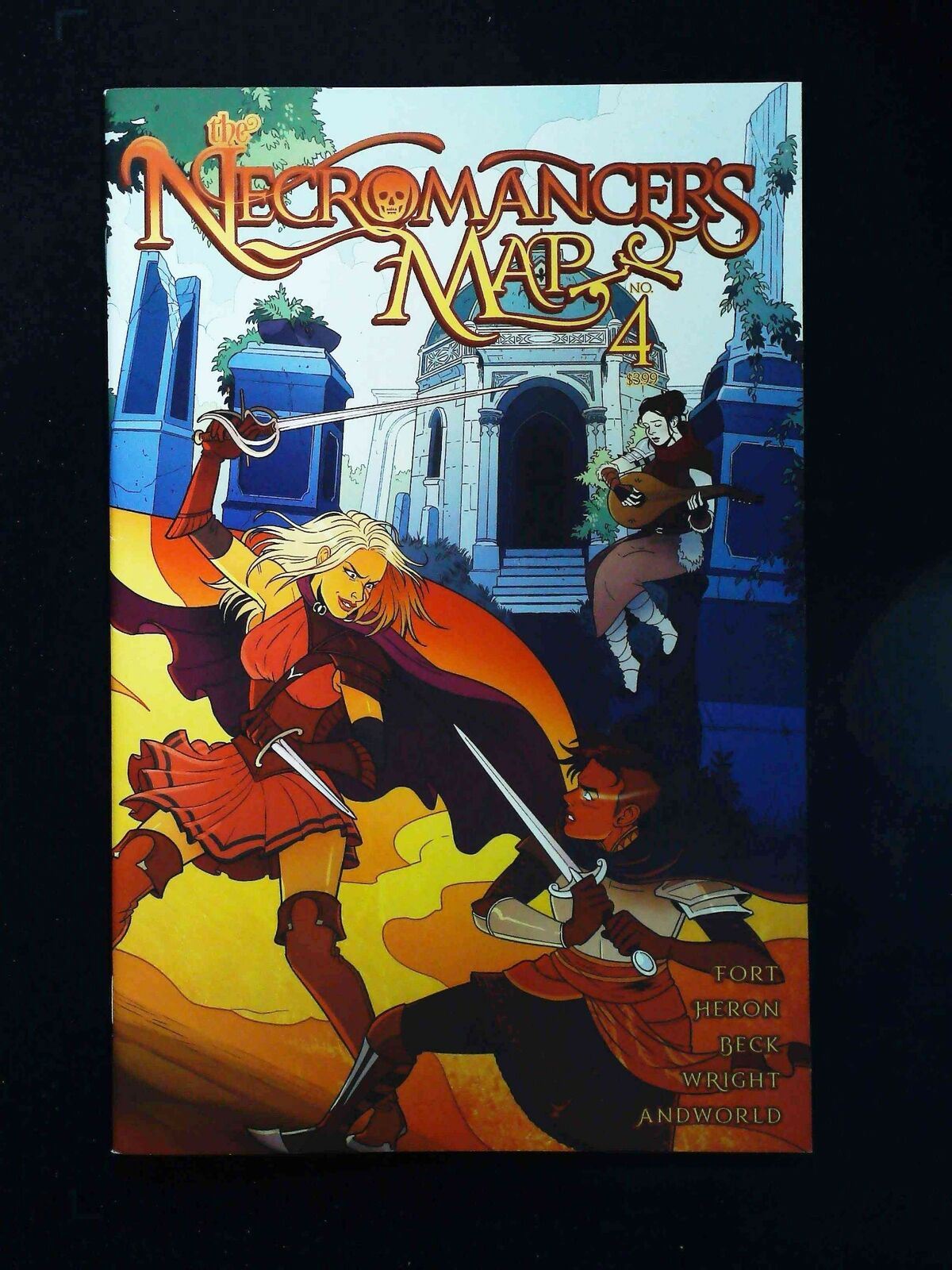 Necromancer'S Map #4  Vault Comics 2019 Nm-