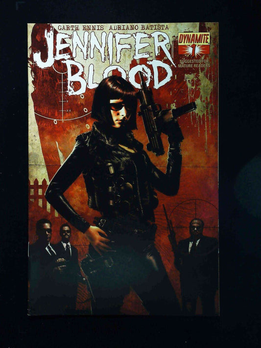Jennifer Blood #1Df.Red  Dynamite Comics 2011 Nm-  Variant Cover