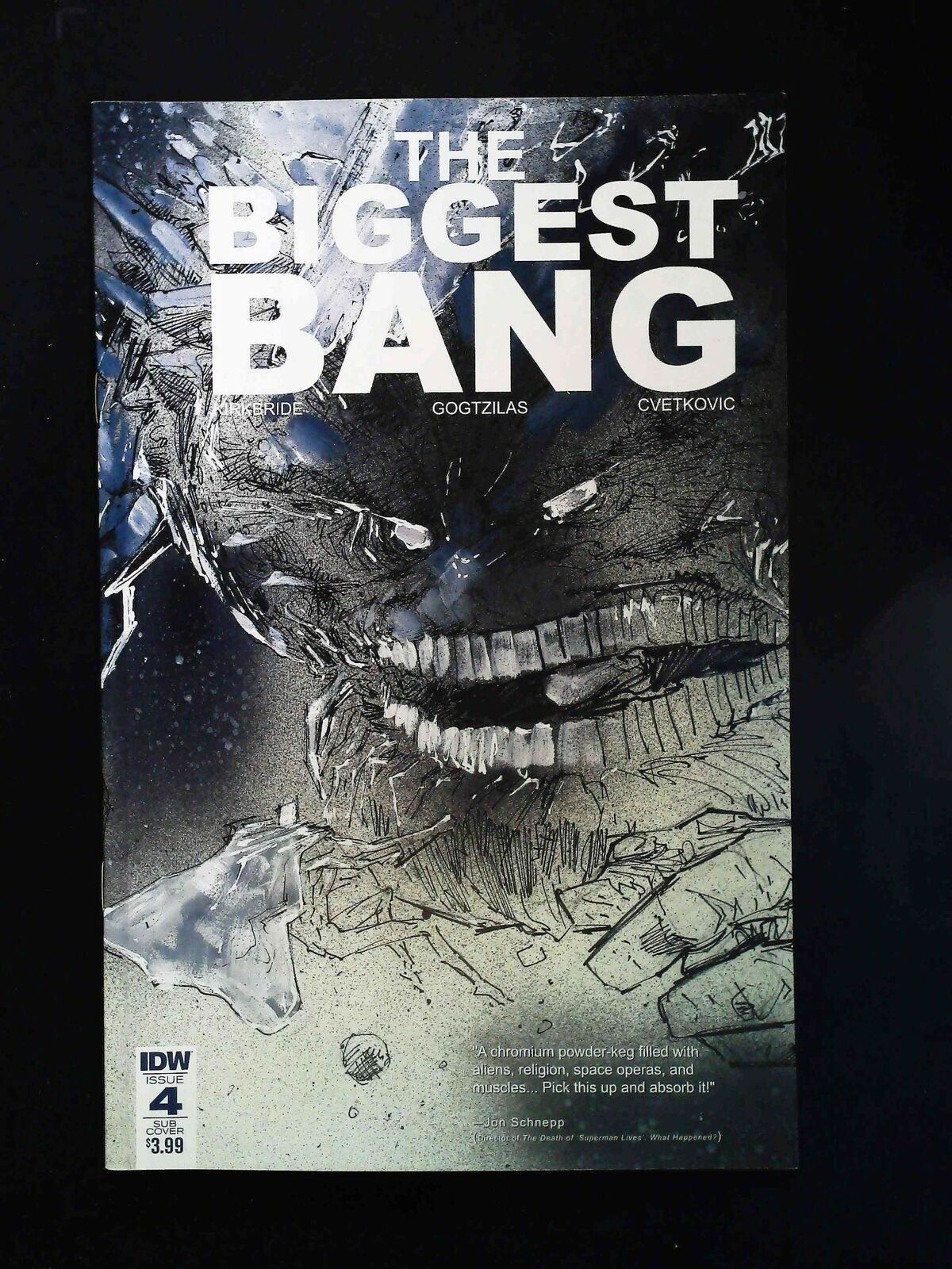Biggest Bang #4Sub  Idw Comics 2016 Nm  Gogtzilas Variant