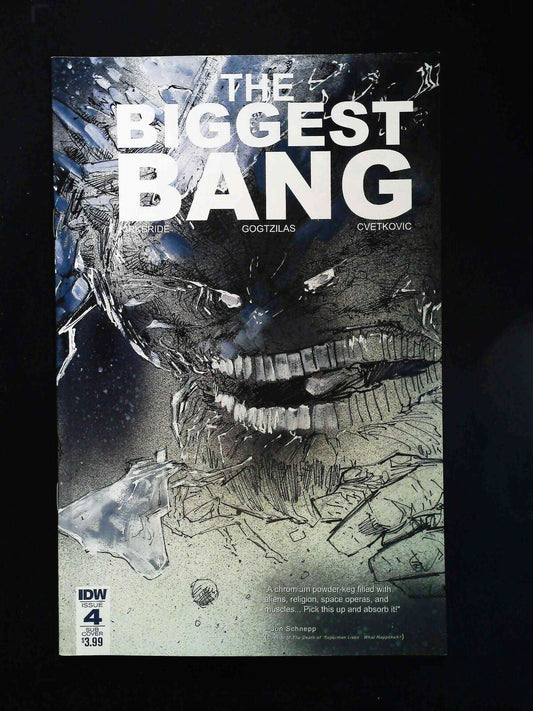 Biggest Bang #4Sub  Idw Comics 2016 Nm  Gogtzilas Variant