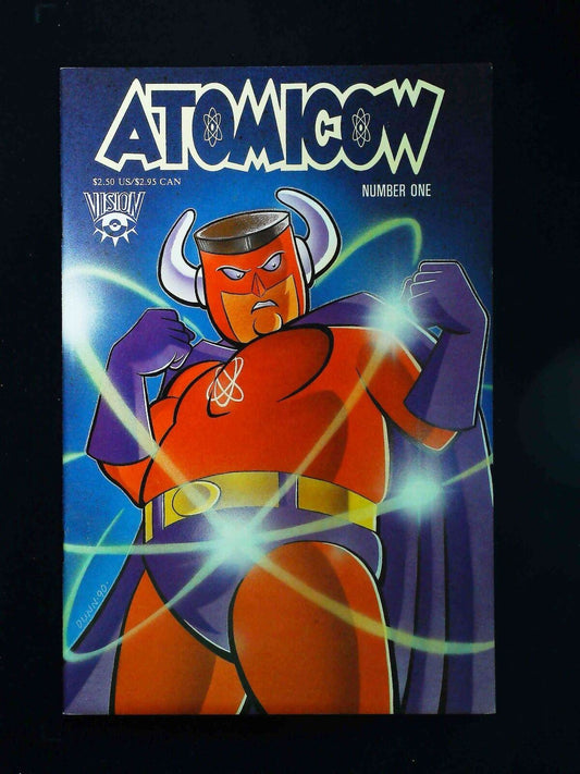 Atomicow #1  Vision Comics 1990 Nm