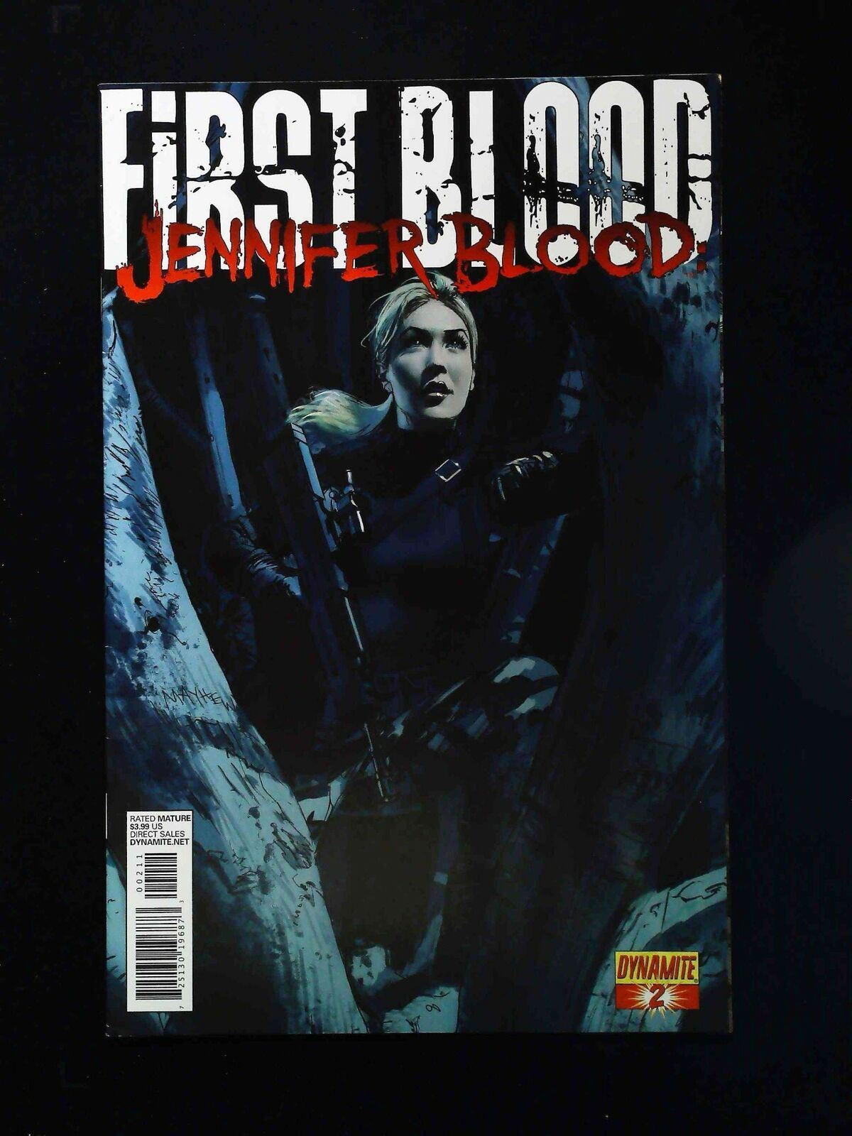 Jennifer Blood First Blood #2  Dynamite Comics 2012 Vf+