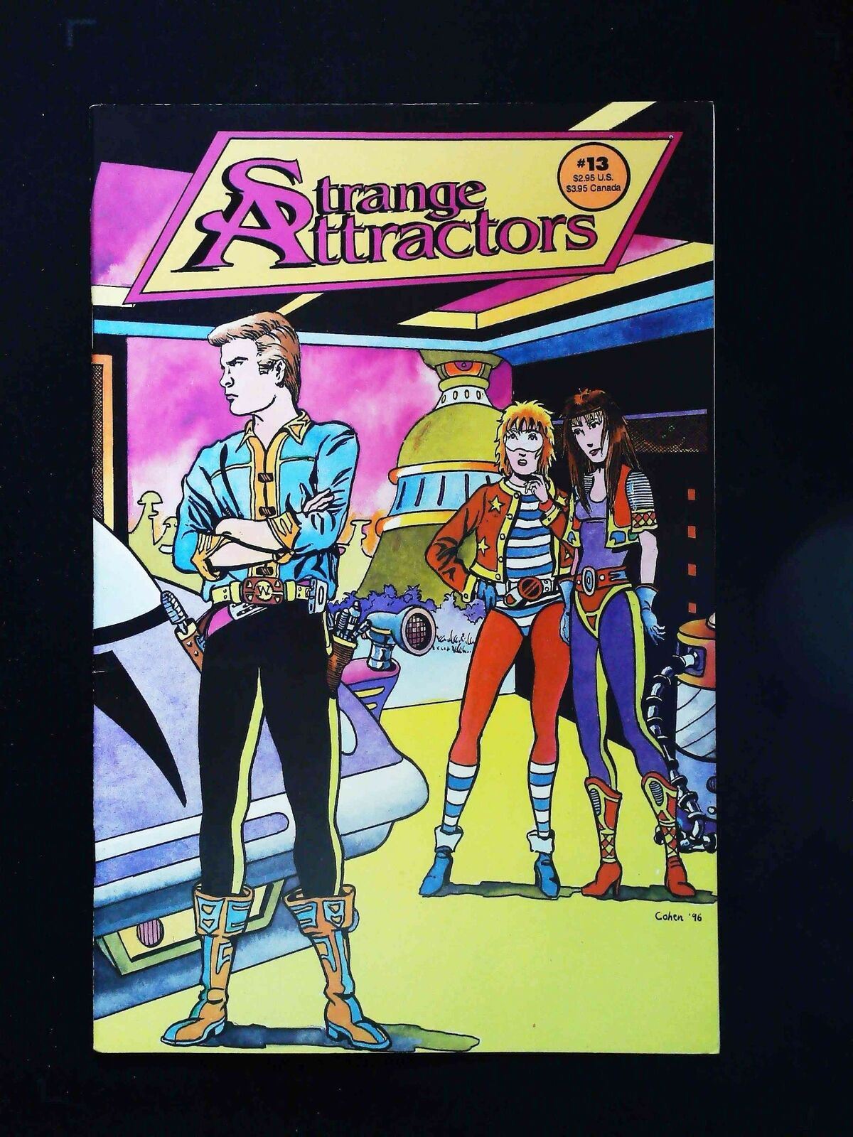 Strange Attractors #13  Retrographix Comics 1996 Vf+