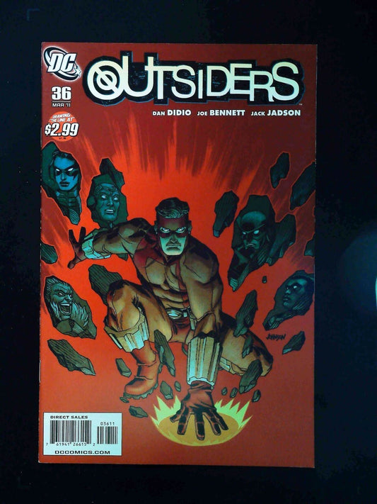 Outsiders #36 (4Th Series) Dc Comics 2011 Nm-