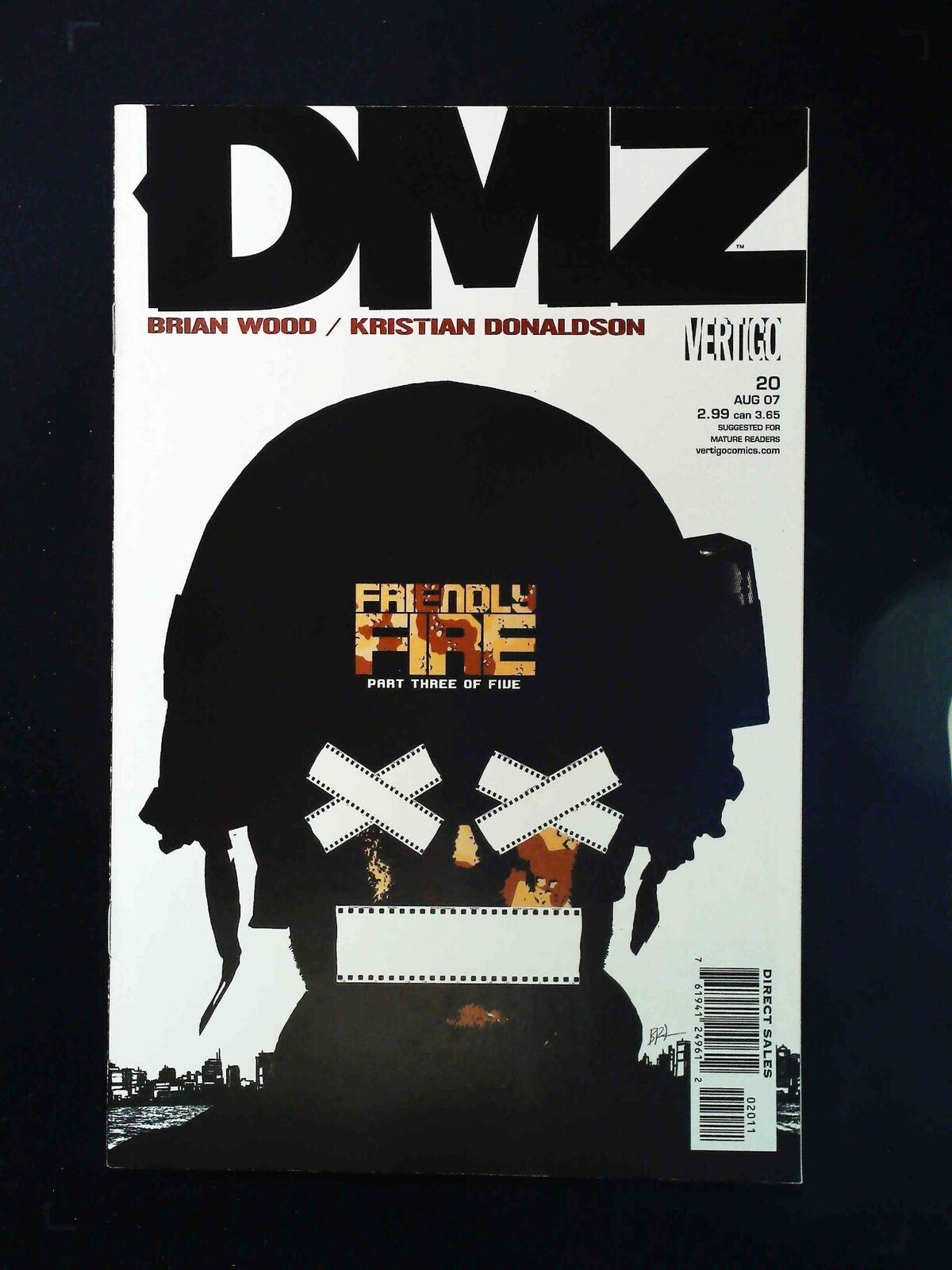 Dmz #20  Dc/Vertigo Comics 2007 Vf/Nm