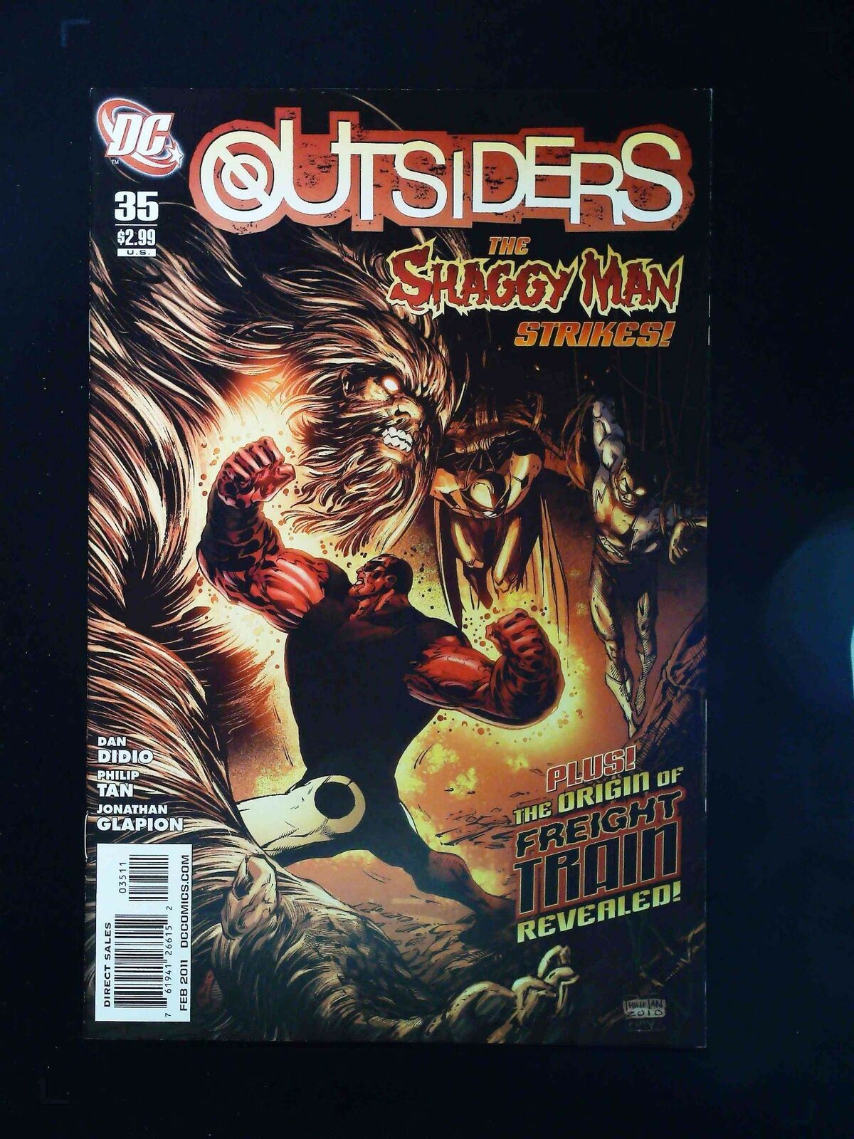 Outsiders #35 (4Th Series) Dc Comics 2011 Vf/Nm