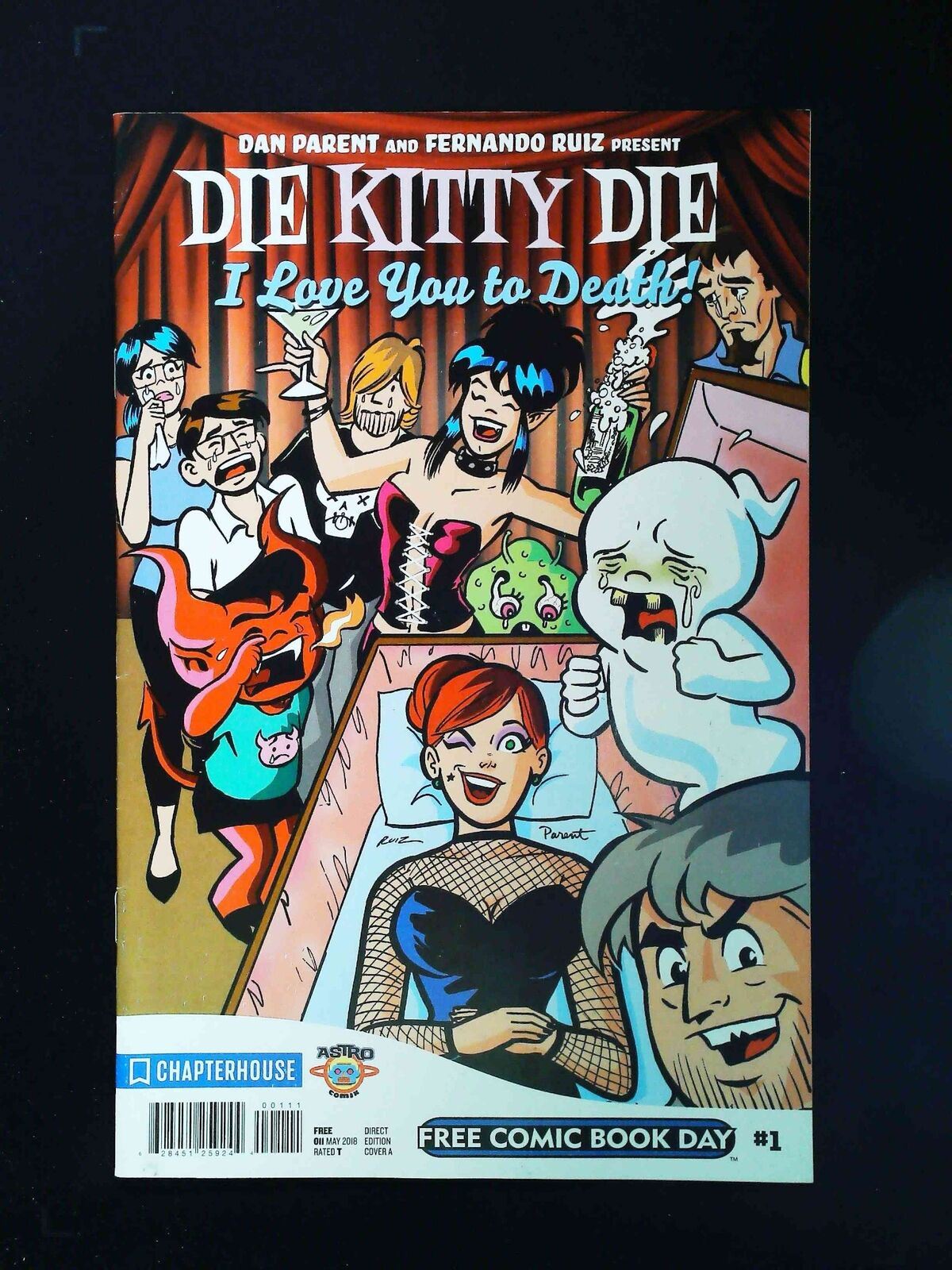 Die Kitty Die I Love You To Death Fcbd #1  Chapter House Comics 2018 Vf+