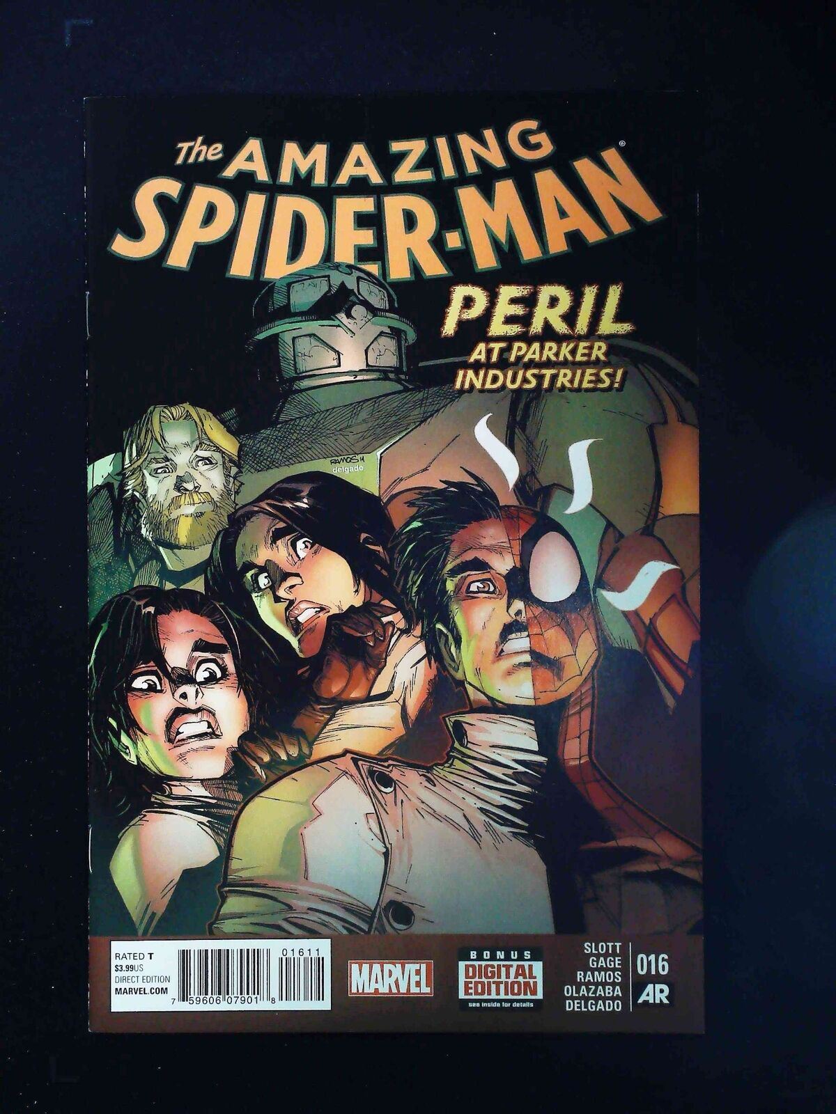 Amazing Spider-Man #16 (3Rd Series) Marvel Comics 2015 Vf/Nm