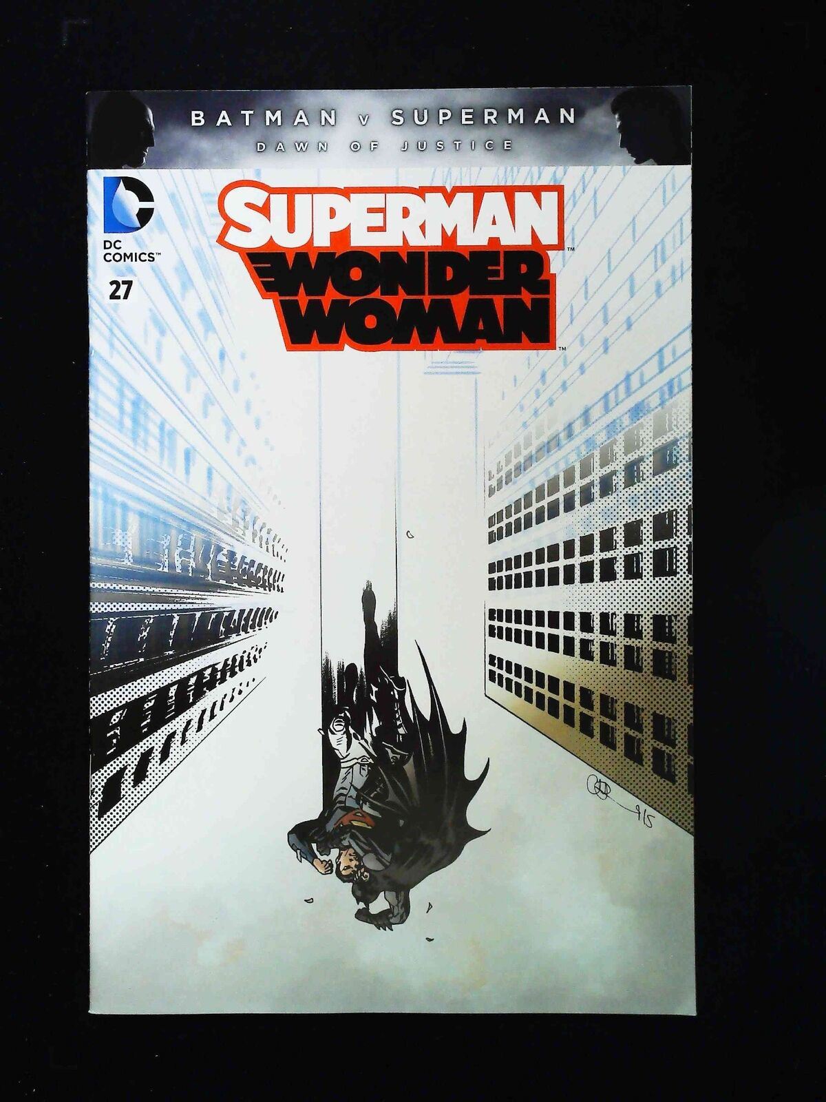 Superman Wonder Woman #27D  Dc Comics 2016 Nm-  Adler Variant