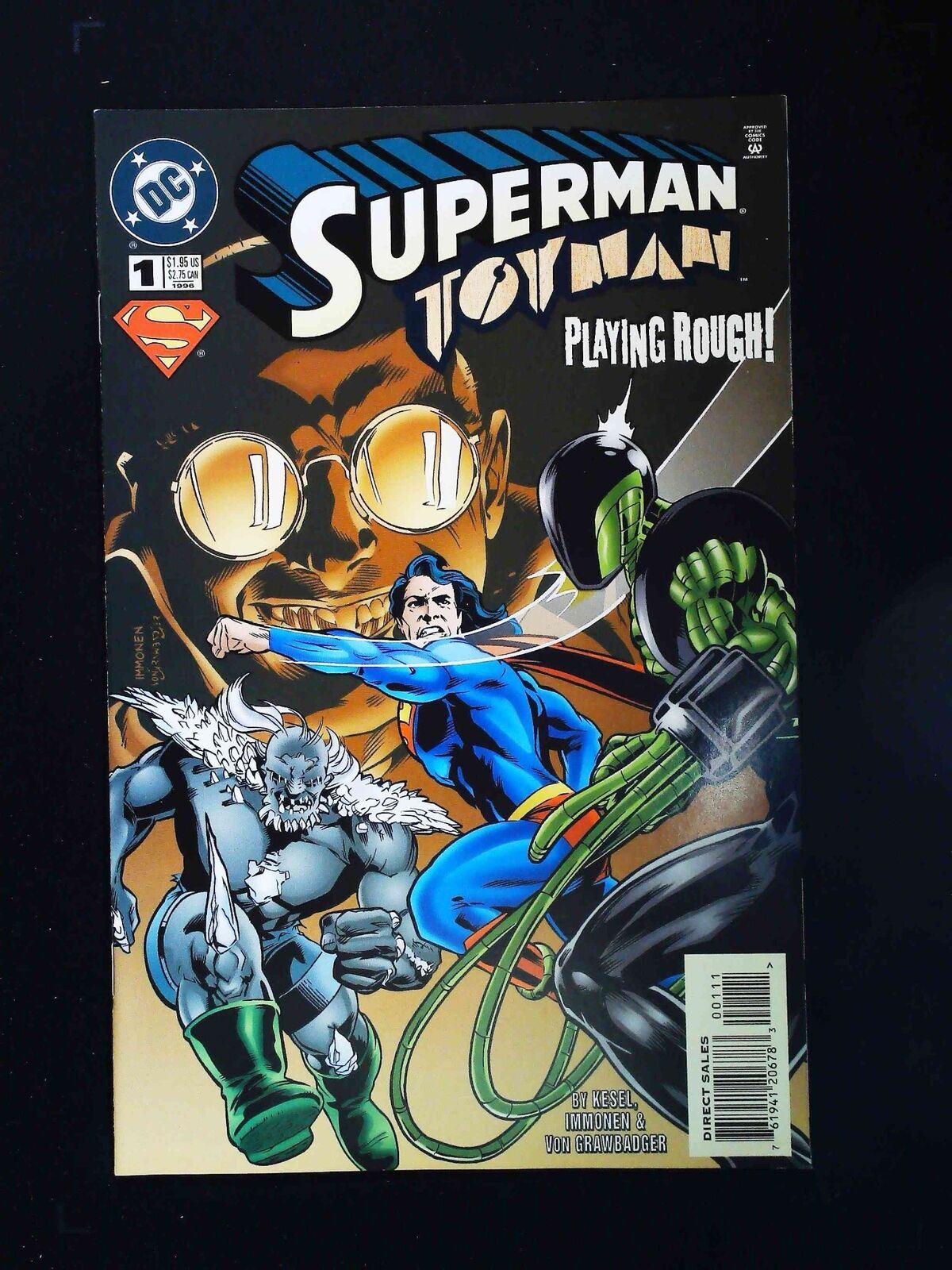 Superman Toyman #1  Dc Comics 1996 Vf/Nm