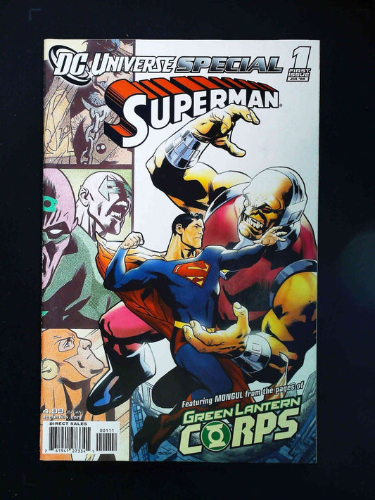 Dc Universe Special Superman Monul #1  Dc Comics 2008 Vf/Nm