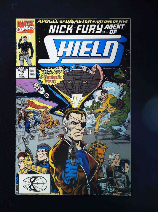 Nick Fury Agent Of Shield #15 (3Rd Series) Marvel Comics 1990 Nm-