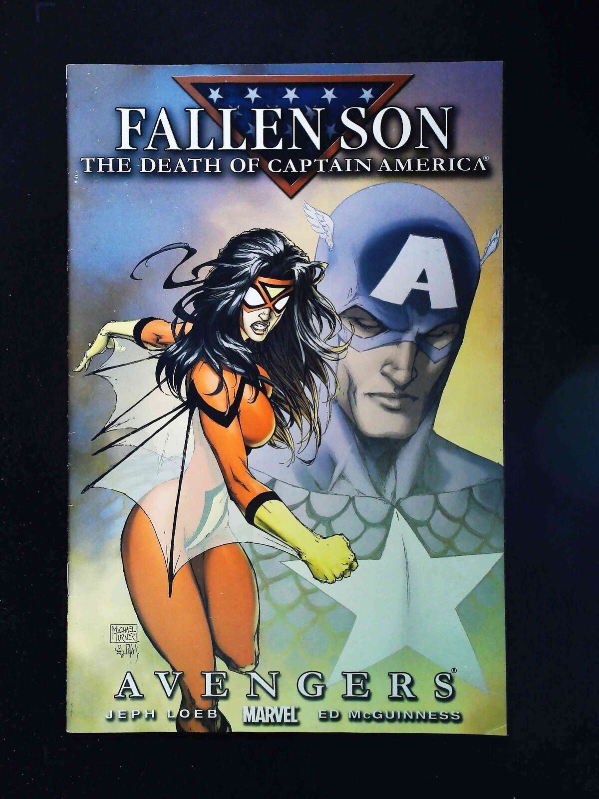 Fallen Son Death Of Captain America #2B  Marvel Comics 2007 Vf  Turner Variant