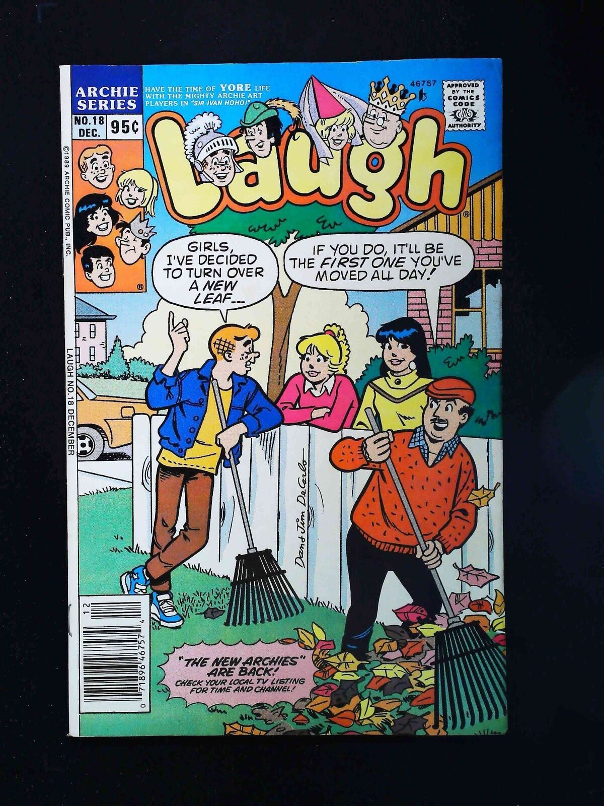 Laugh Comics #18 (2Nd Series) Archie Comics 1989 Vf+