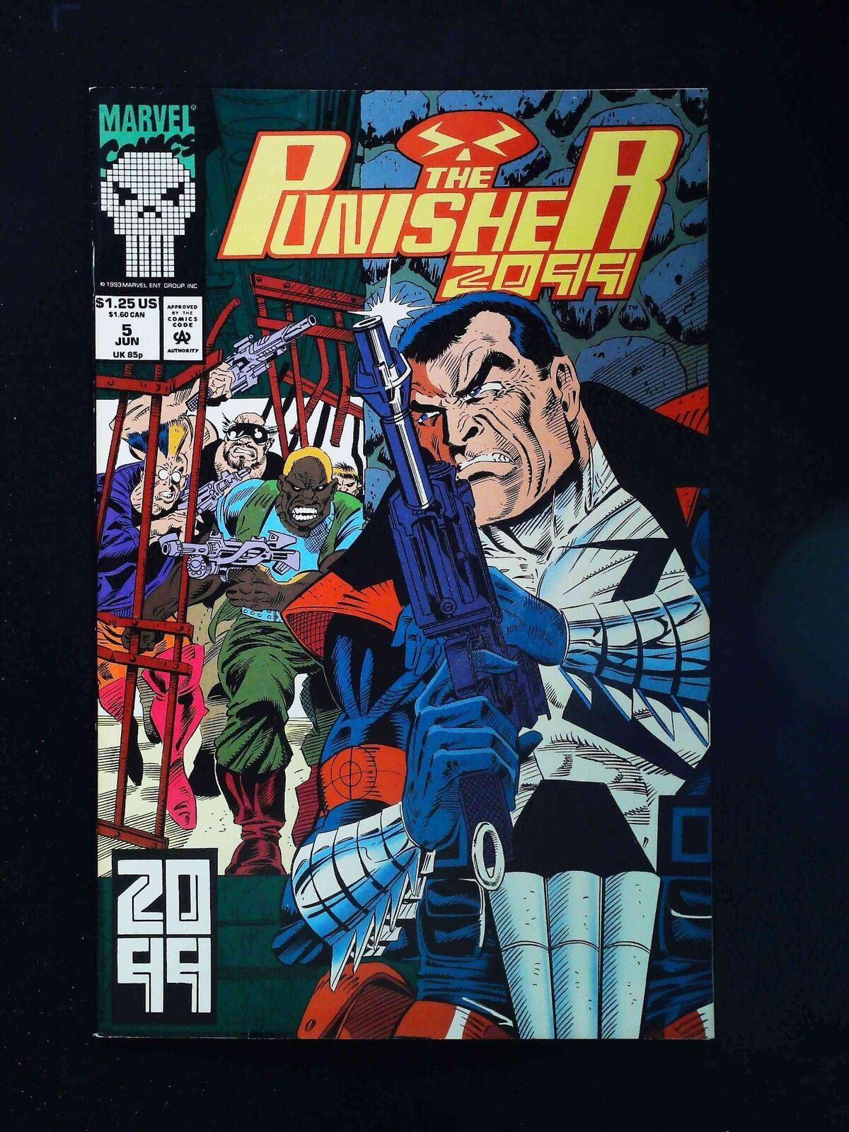 Punisher 2099 #5  Marvel Comics 1993 Vf+