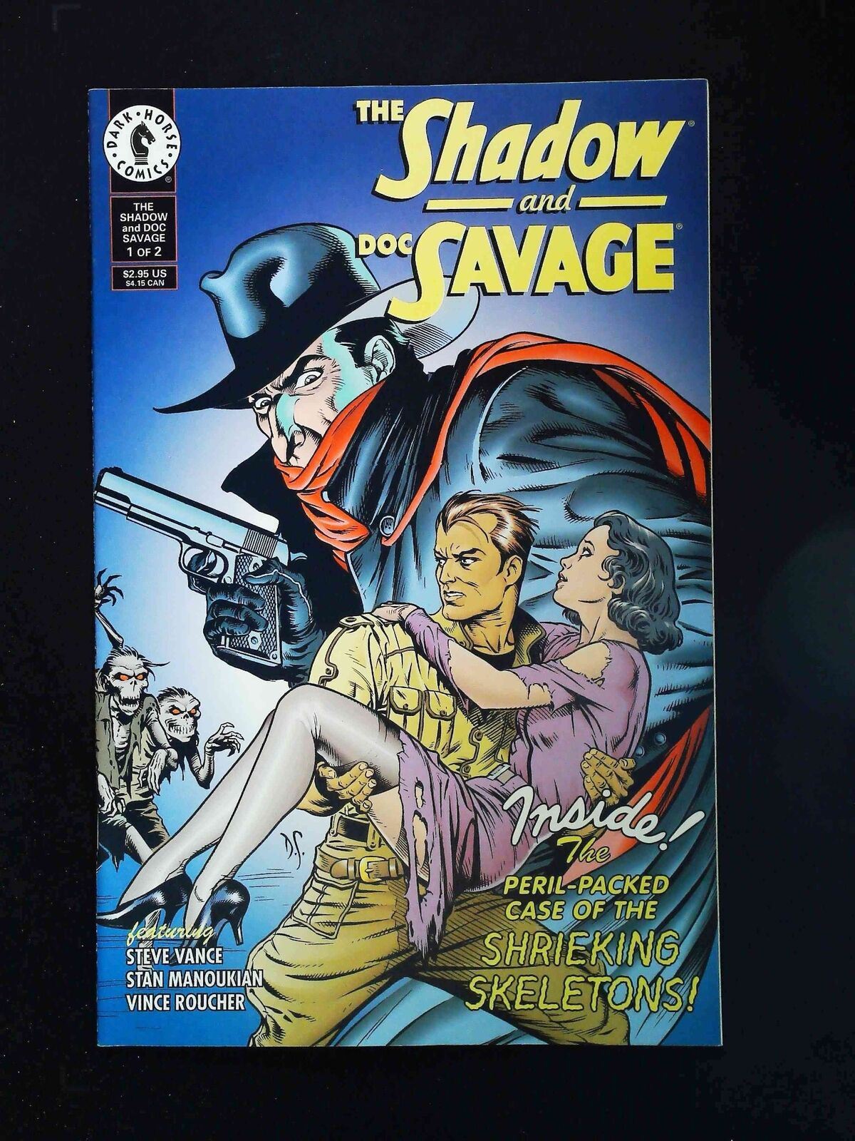 Shadow And Doc Savage #1  Dark Horse Comics 1995 Nm-