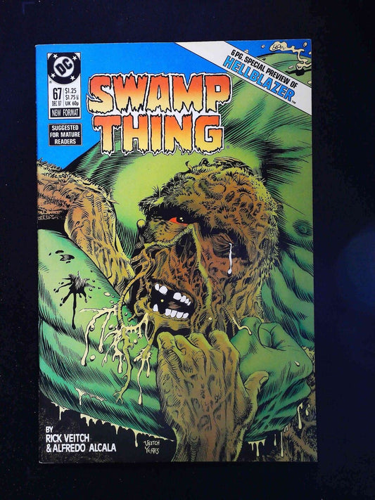 Swamp Thing #67 (2Nd Series) Dc Comics 1987 Vf/Nm