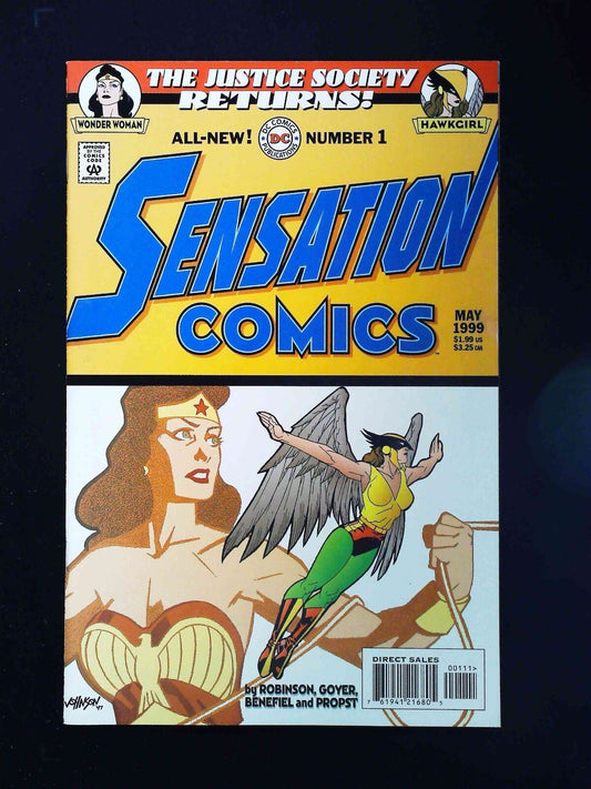 Sensation Comics #1  Dc Comics 1999 Vf/Nm