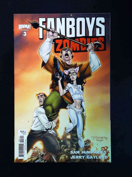 Fanboys Vs. Zombies #3B  Boom Comics 2012 Vf+  Randolph Variant