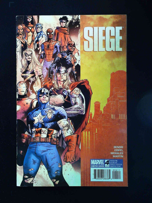 Siege #4  Marvel Comics 2010 Vf+