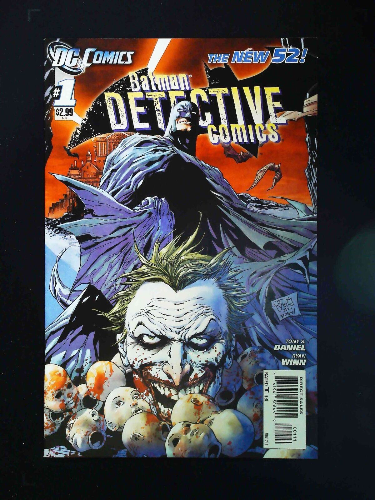 Batman Detective Comics Hc #1-1St  Dc Comics 2012 Vf+  Variant Cover