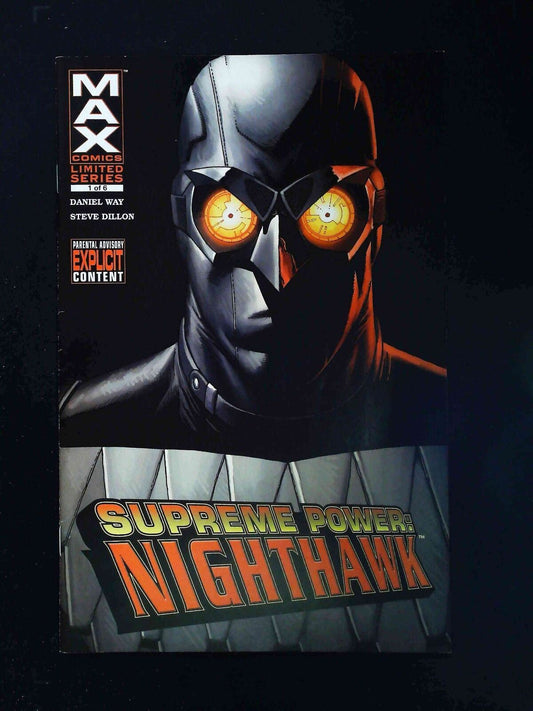 Supreme Power Nighthawk  #1  Marvel Comics 2005 Vf+