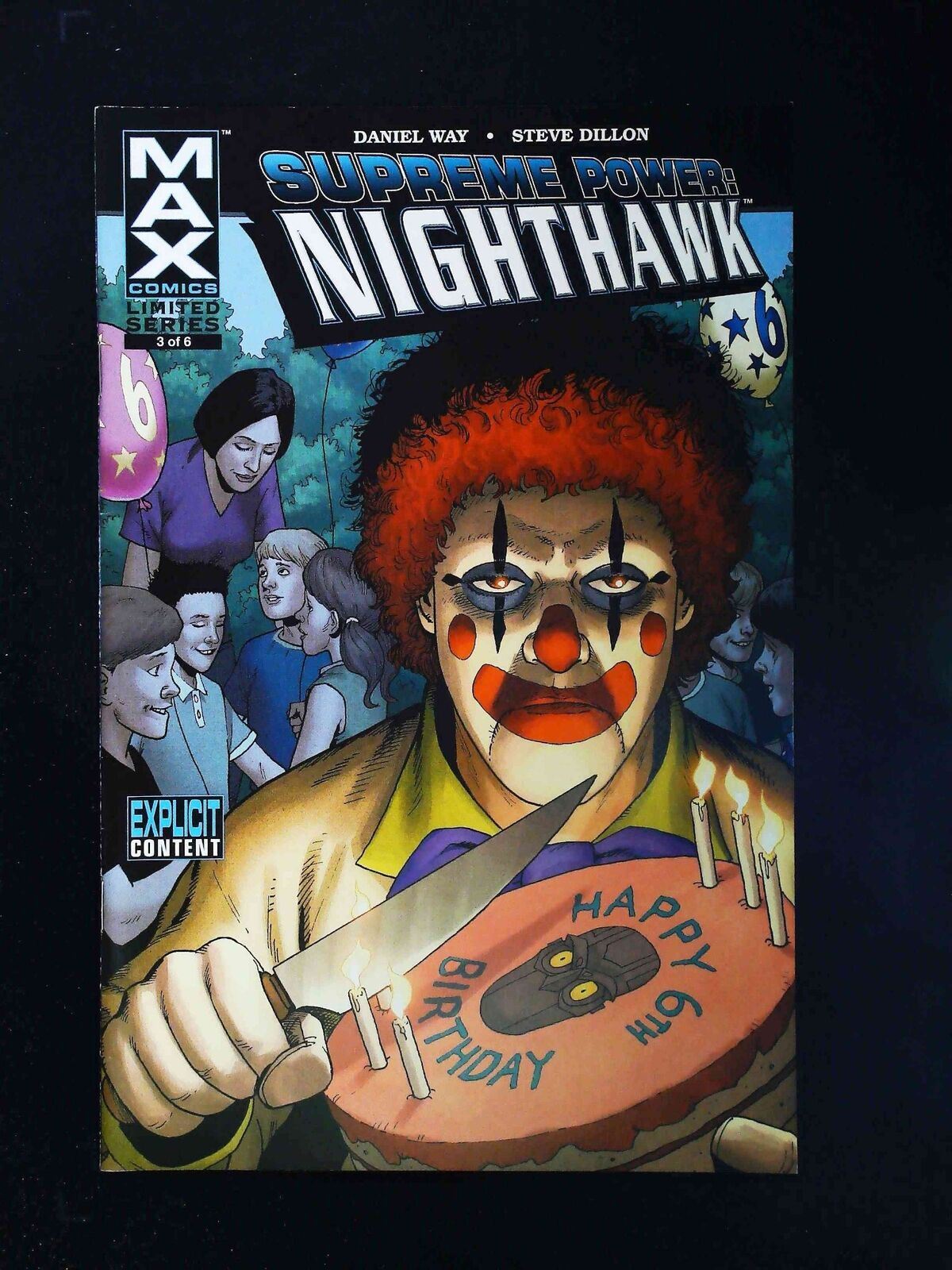 Supreme Power Nighthawk  #3  Marvel Comics 2006 Vf+