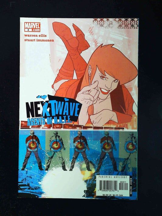 Nextwave Agents Of Hate #3  Marvel Comics 2006 Vf+