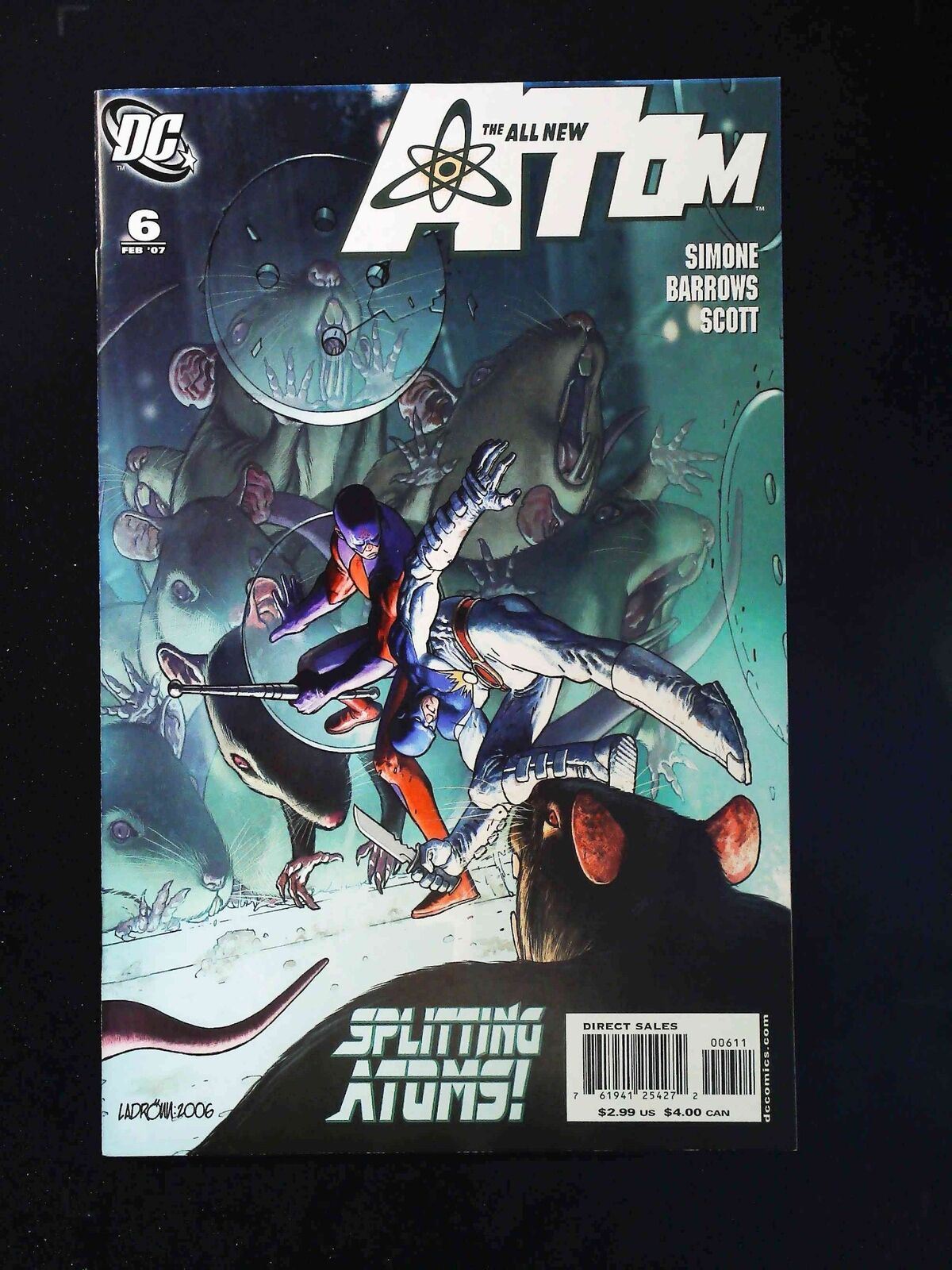 All New Atom #6  Dc Comics 2007 Nm-