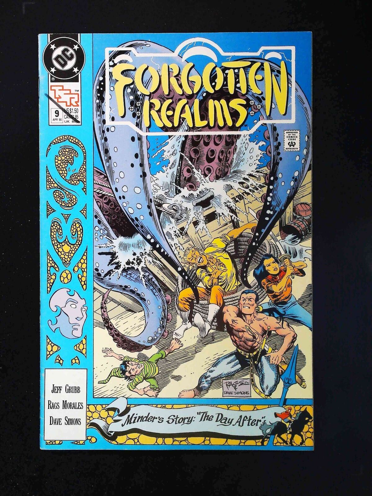 Forgotten Realm #9  Dc Comics 1990 Vf