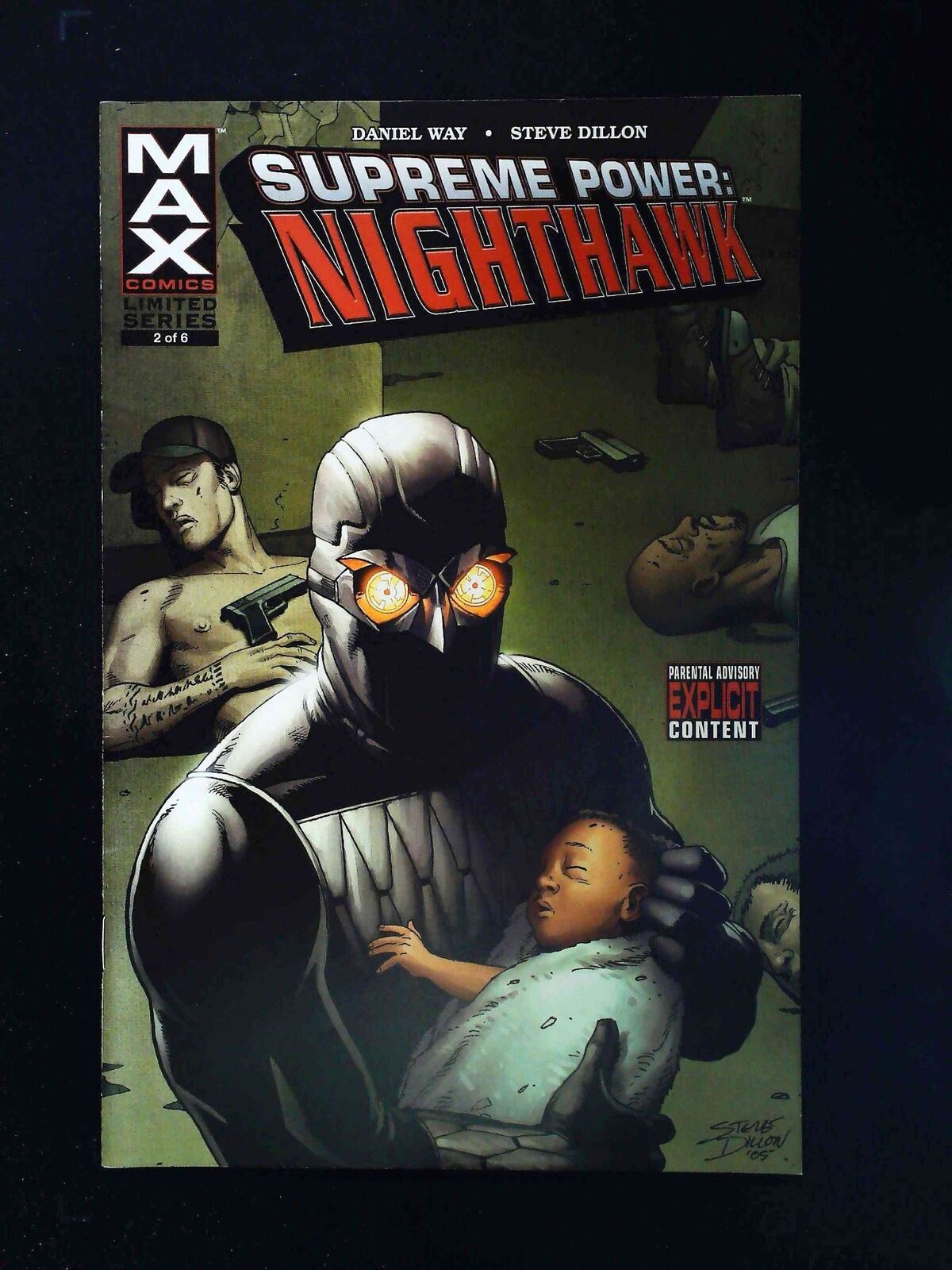 Supreme Power Nighthawk  #2  Marvel Comics 2005 Vf+