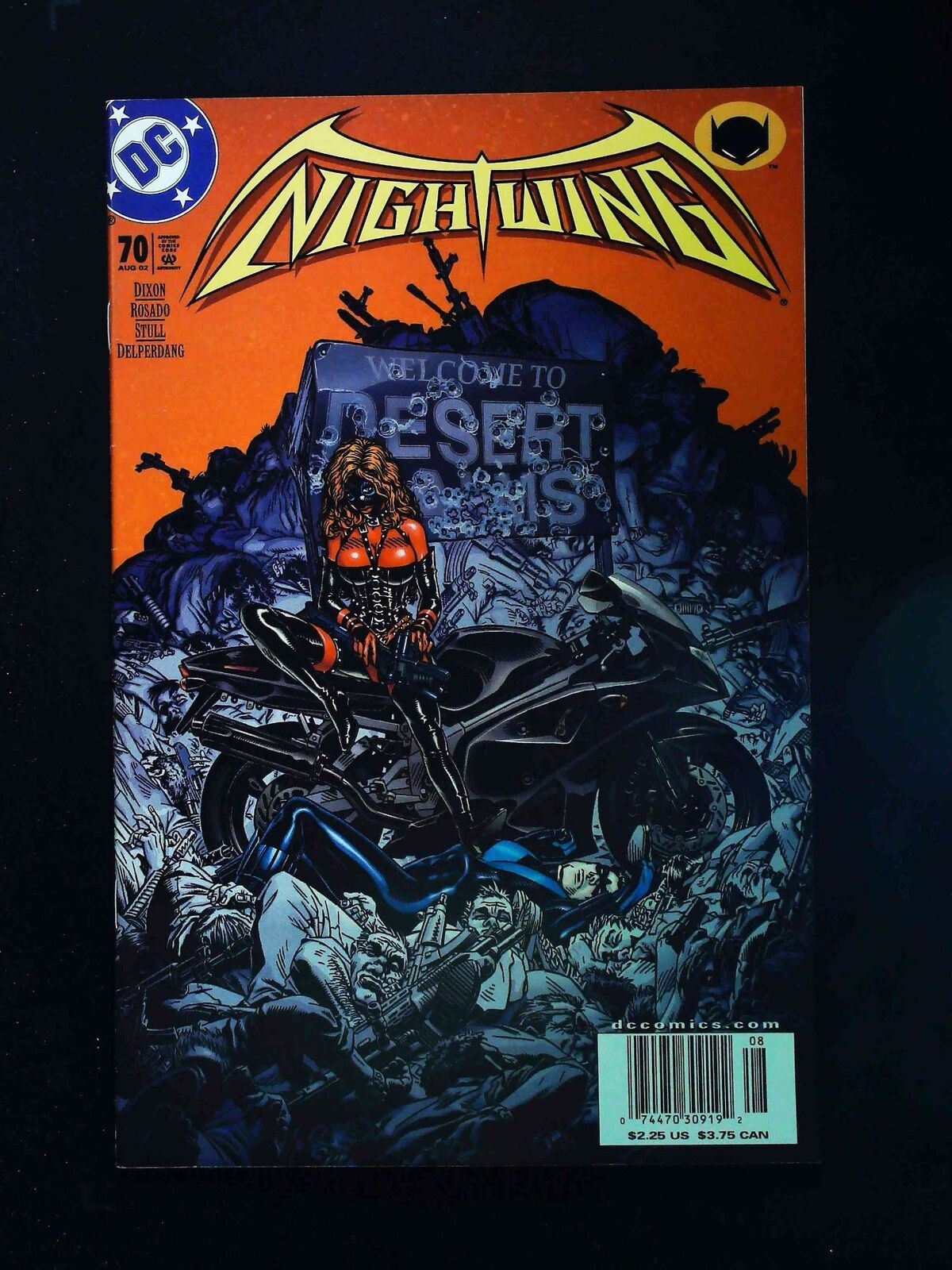 Nightwing #70  Dc Comics 2002 Vf+ Newsstand