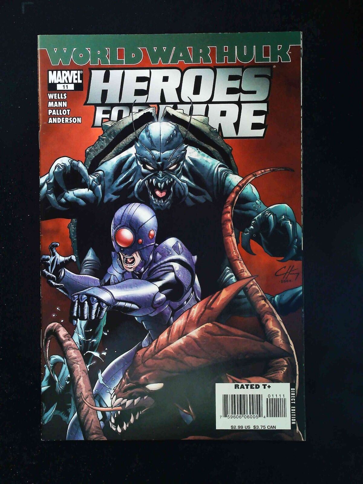 Heroes For Hire #11 (2Nd Series) Marvel Comics 2007 Vf+