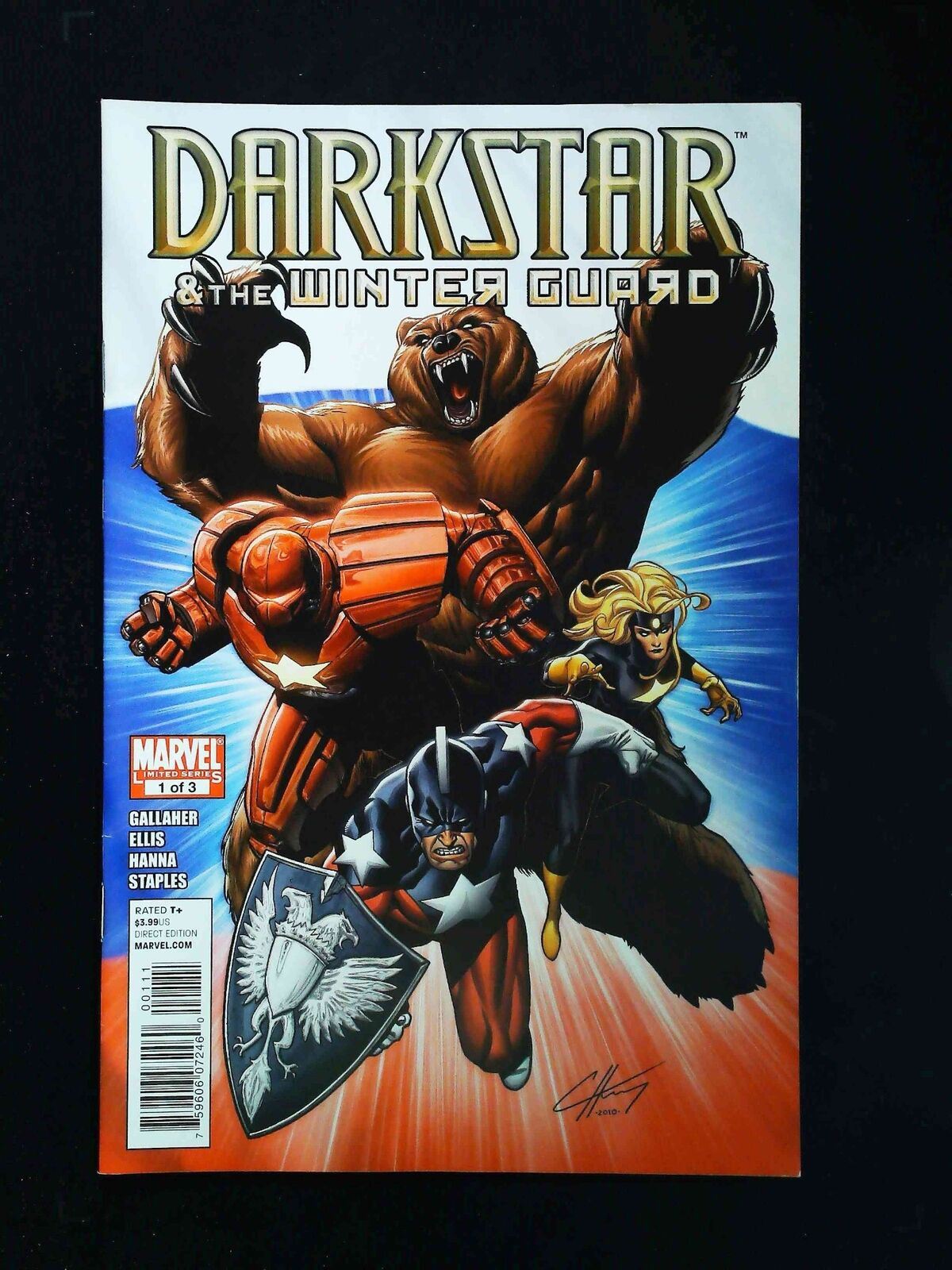 Darkstar The Winter War #1  Marvel Comics 2010 Vf+