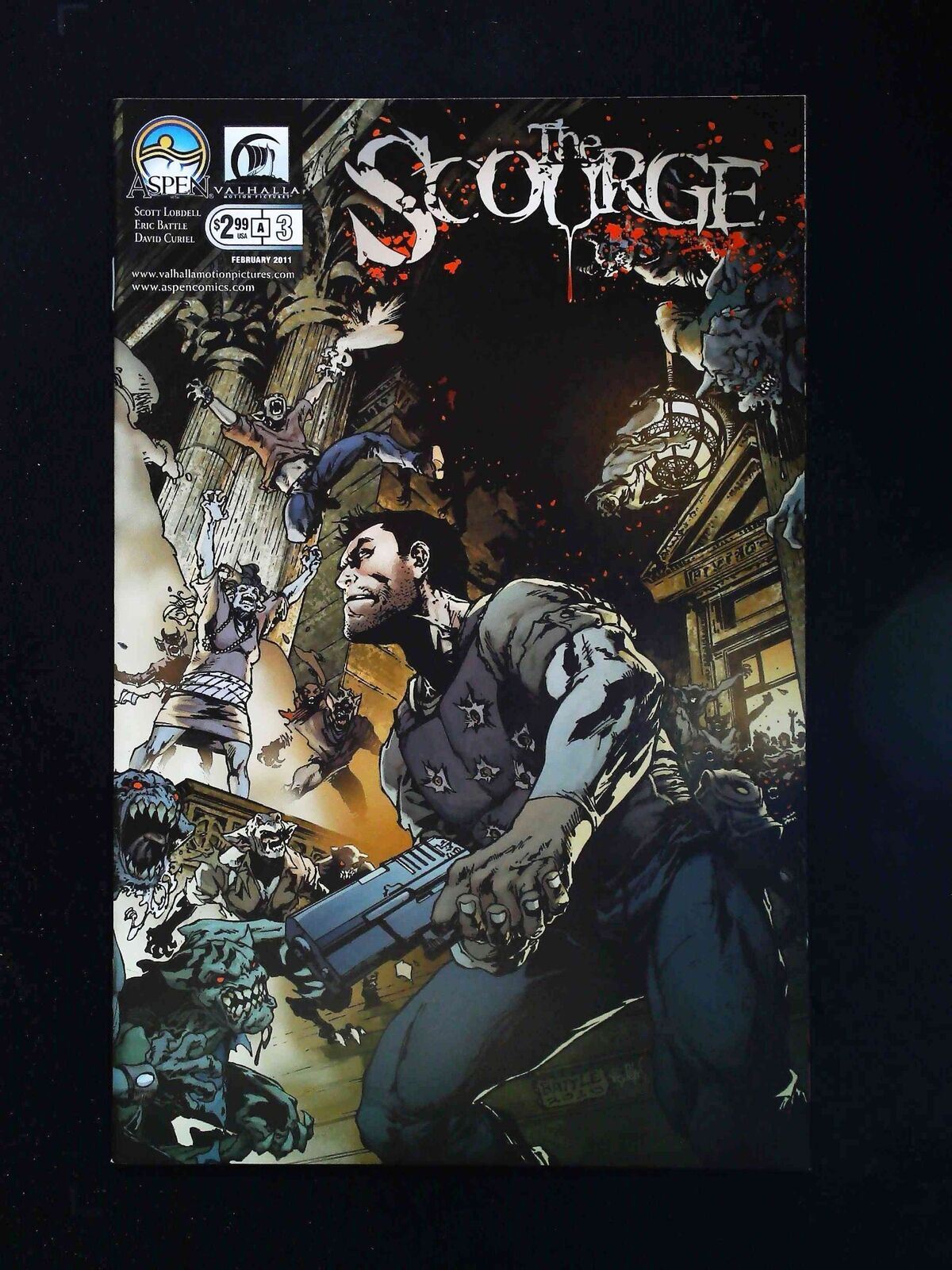 Scourge #3  Aspen Comics 2011 Nm-