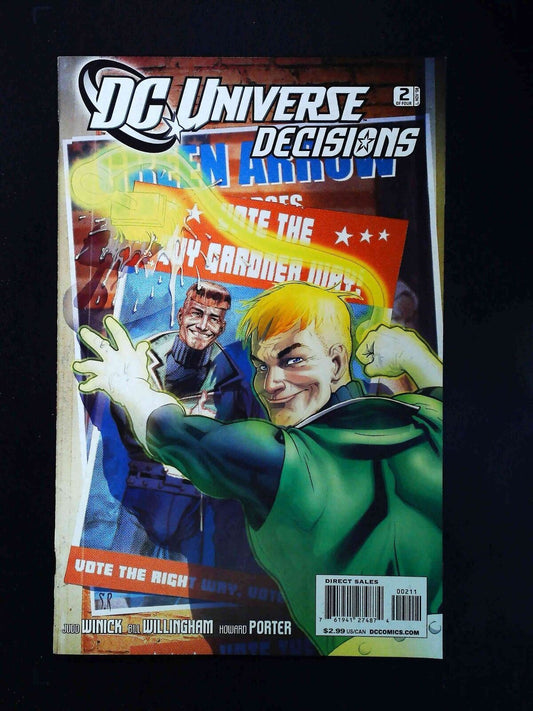 Dc Universe Decisions #2  Dc Comics 2008 Vf/Nm