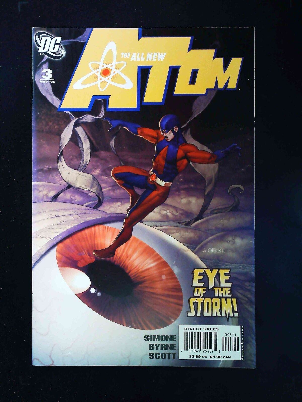 All New Atom #3  Dc Comics 2006 Vf+