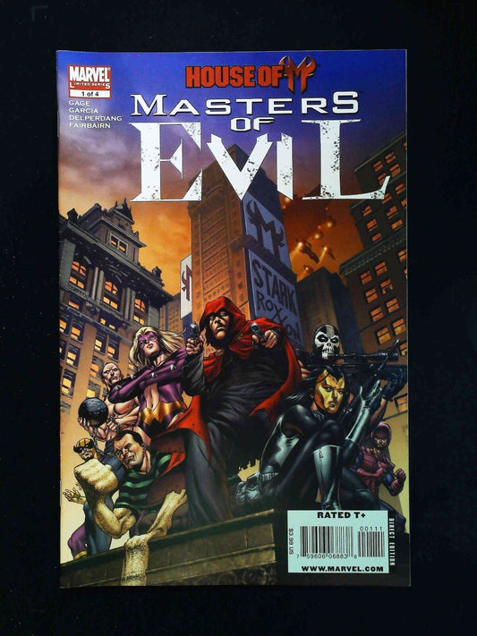 House Of M Masters Of Evil #1  Marvel Comics 2009 Vf+