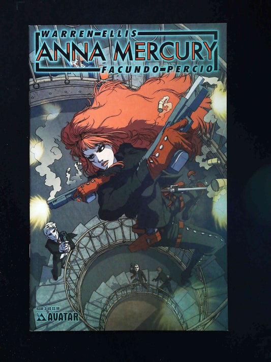 Anna Mercury #3  Avatar Comics 2008 Nm