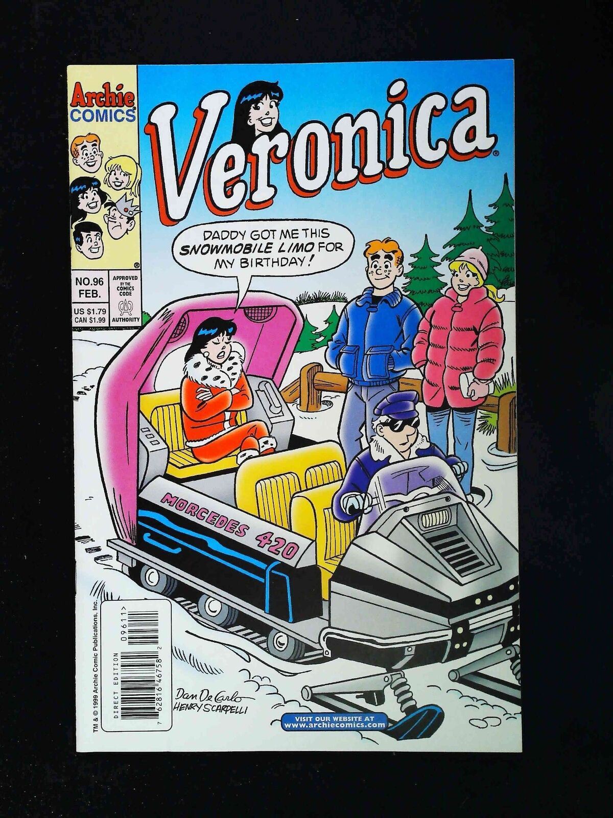 Veronica #96  Archie Comics 2000 Vf+