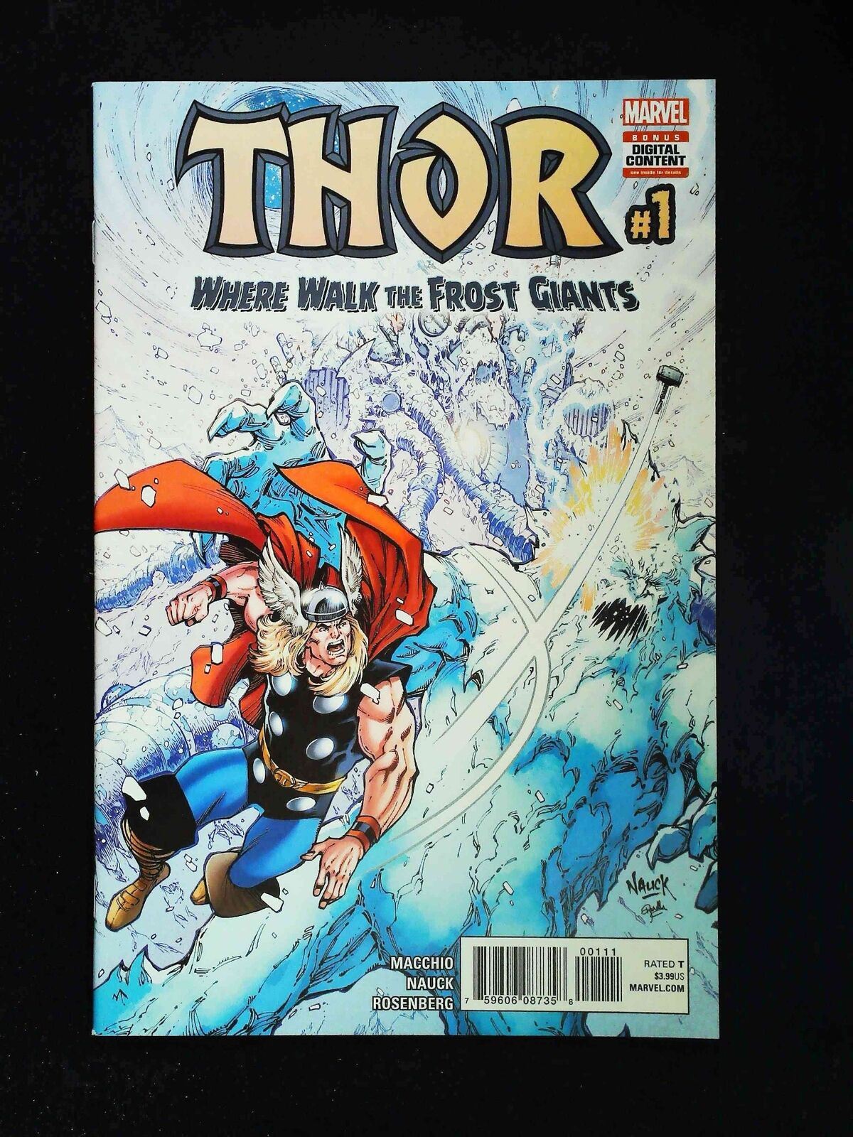 Thor Where Walk The Frost Giants #1  Marvel Comics 2017 Nm